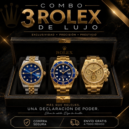 COMBO 3 RELOJ